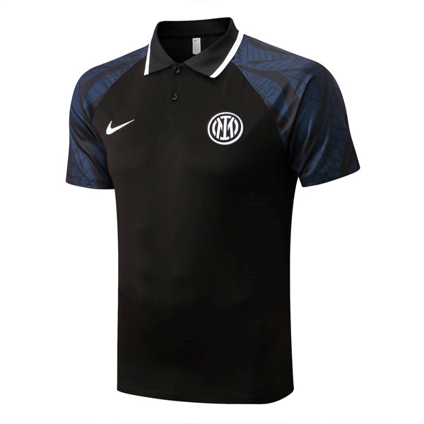 Polo Inter Milan 2022-2023 Schwarz